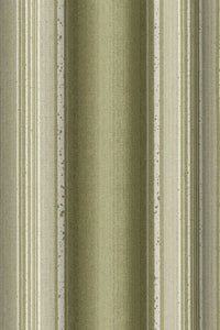 Flat view of the olive green stripe print